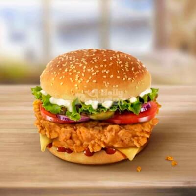 crispy chicken burger Big Boss