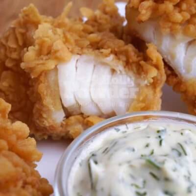 crunchy coating on fish