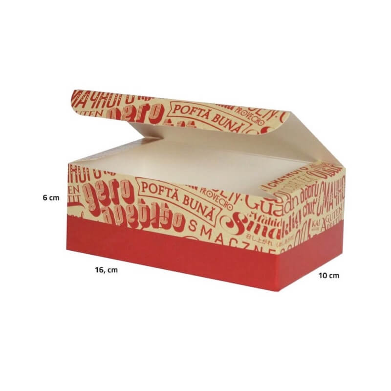small box container for chicken