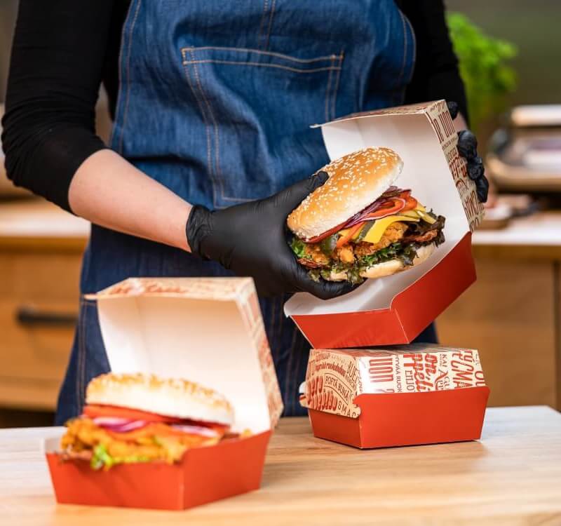 hamburger container burger containers