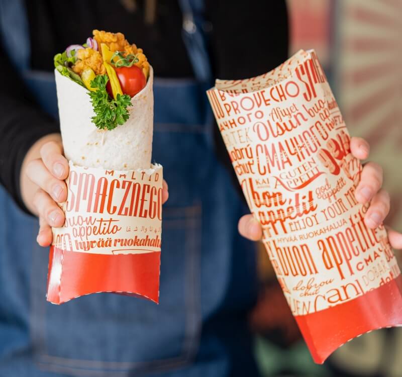 packaging for tortilla